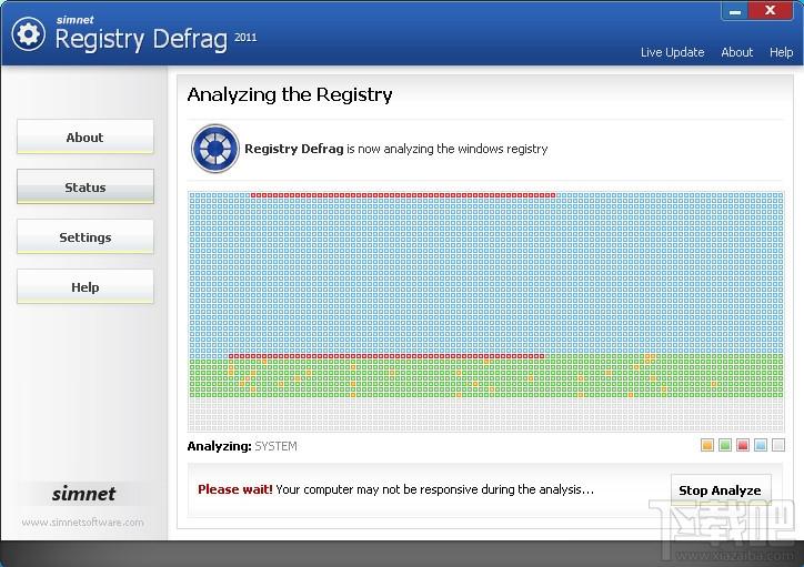 Simnet,Registry Defrag,注册表