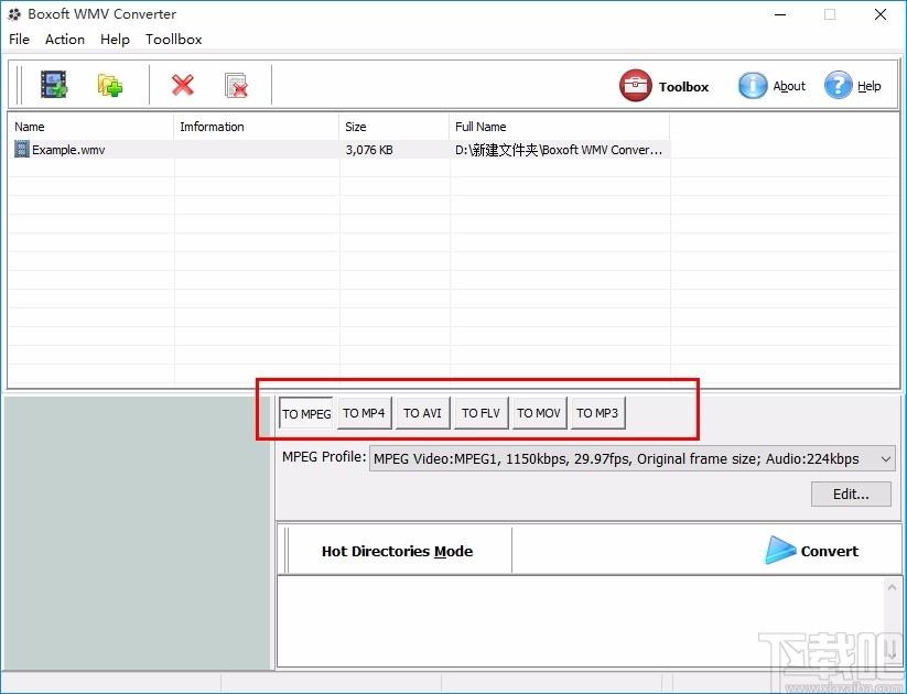 Boxoft WMV Converter下载,WMV视频格式转换软件