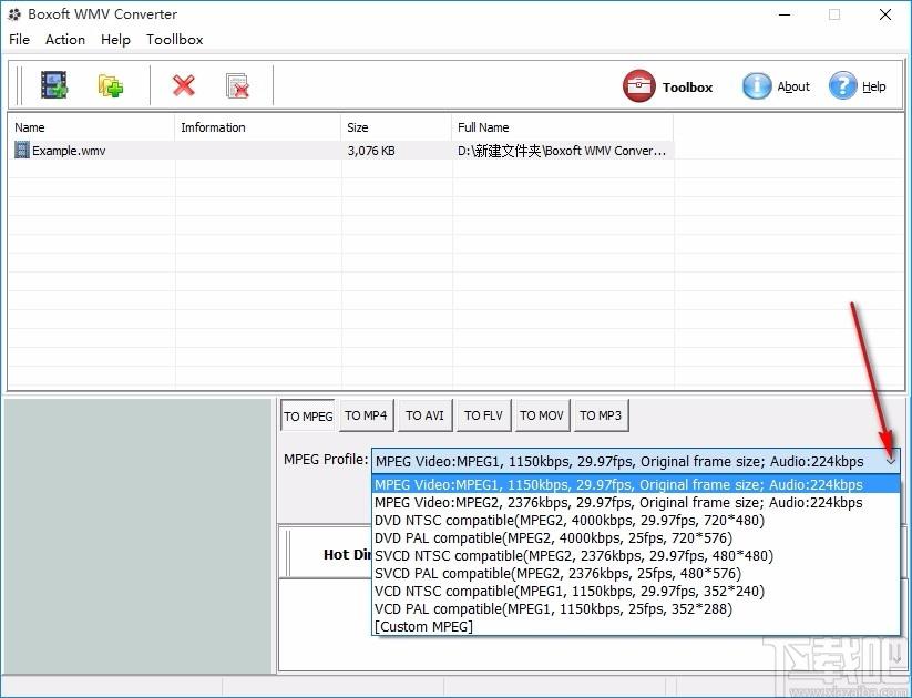 Boxoft WMV Converter下载,WMV视频格式转换软件